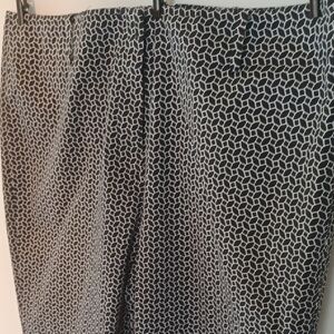 Talbots Black and White Dress Pants